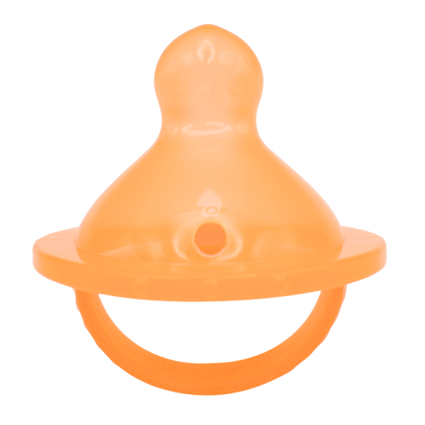The Pacii pacifier, Orange, front view